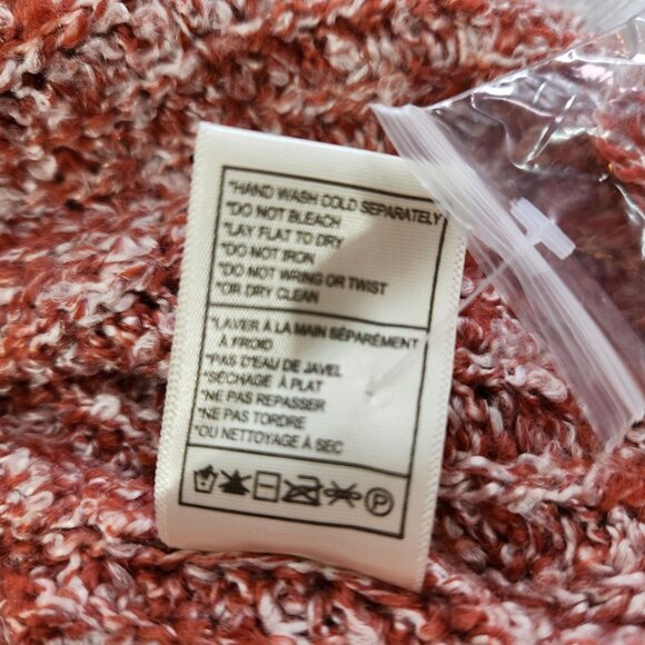 BB Dakota Steve Madden Odetta Open Cardigan Rust New With Tags Women's Size S - Picture 14 of 15